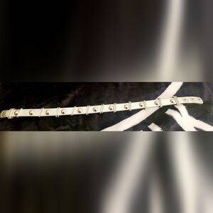 SILVER STUDED WRAP BRACLET - EUC - NEW YORK & COMPANY